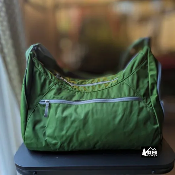 REI CO Duffle Bag: Bold Basil Green, *SOLD* - Picture 6 of 16
